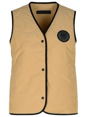   Canada Goose  Annex' Beige Cotton Blend Vest Brown  Übergangsjacke 