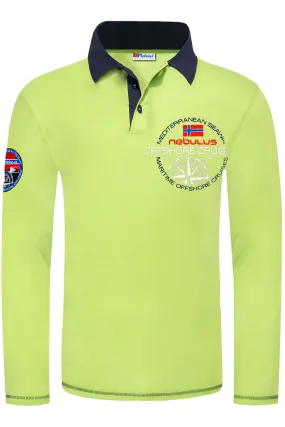 Poloshirt langarm BILLER Herren